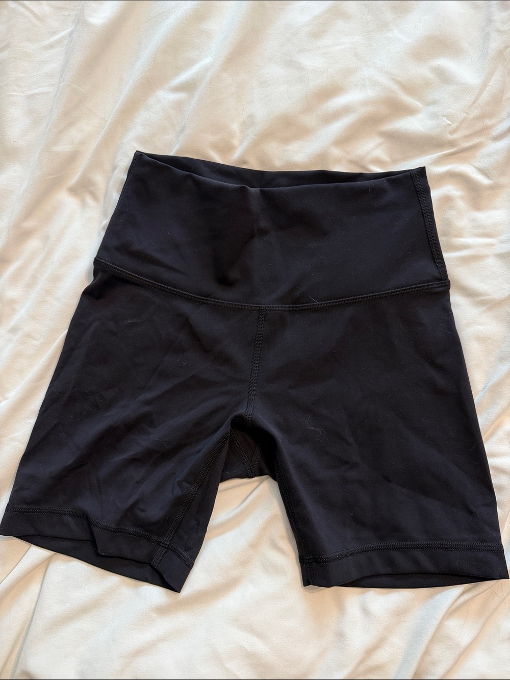 lululemon athletica Black High-Rise Bike Shorts
